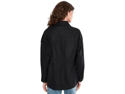 Faherty Sun Strider Utility Jacket In Black