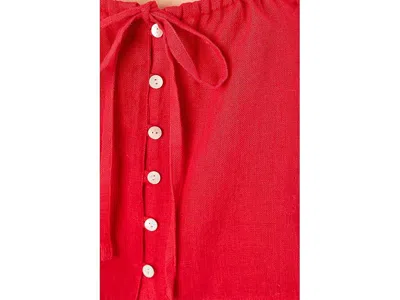 Faherty Sunny Top In Red