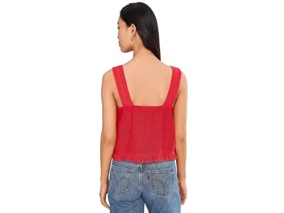 Faherty Sunny Top In Red