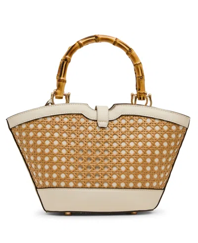 Anne Klein Rounded Medium Top Handle Tote Bag In Multi