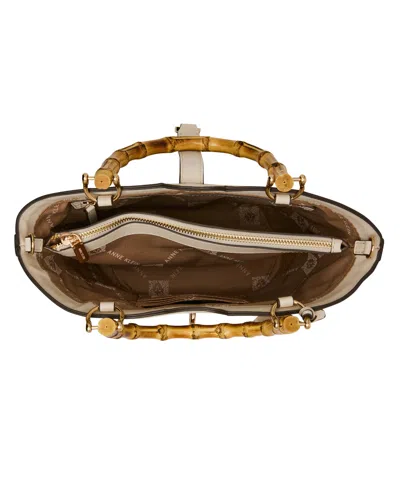 Anne Klein Rounded Medium Top Handle Tote Bag In Multi