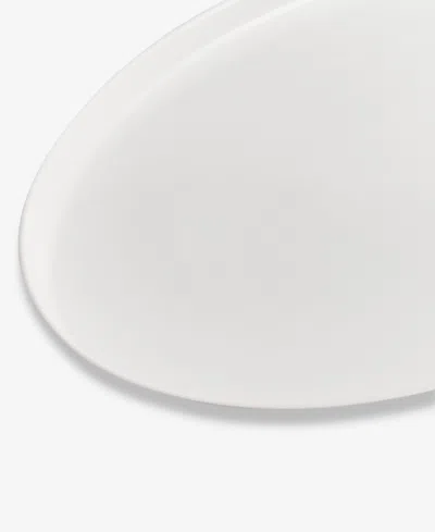 The Cellar Morgan 16" Stackable Ceramic Platter, Macy's Exclusive In White