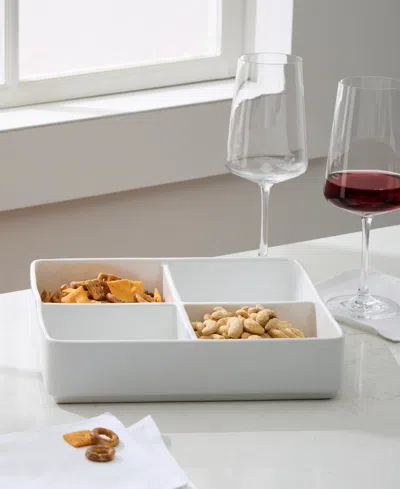 The Cellar Morgan 4-section Divided Ceramic Server, Macy's Exclusive In White