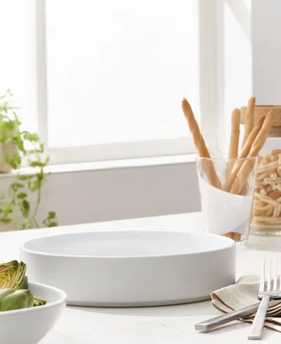 The Cellar Morgan Stackable Ceramic Dinner Bowl, Macy's Exclusive In White
