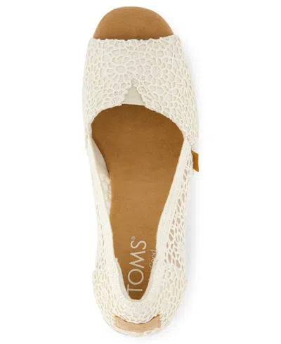 Toms Essential Wedge Sandal In Black