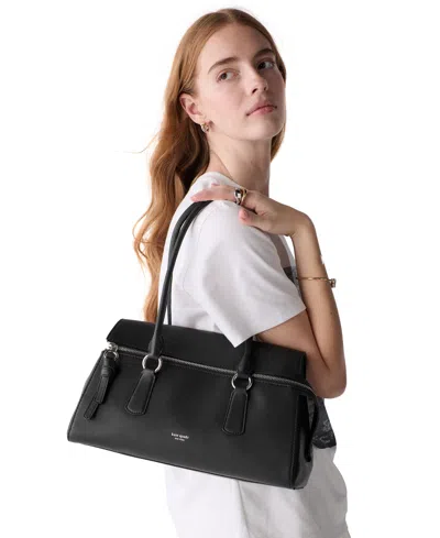 Kate Spade Bond Smooth Medium Shoulder Bag In Black