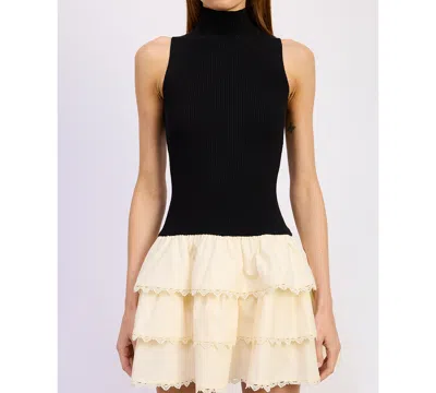 En Saison Piper Romper In Black