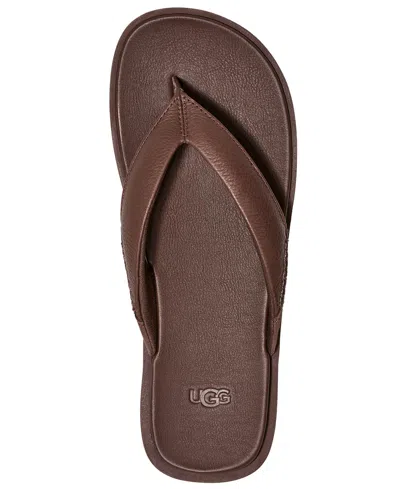 Ugg Seaside Flip Flops In Brown