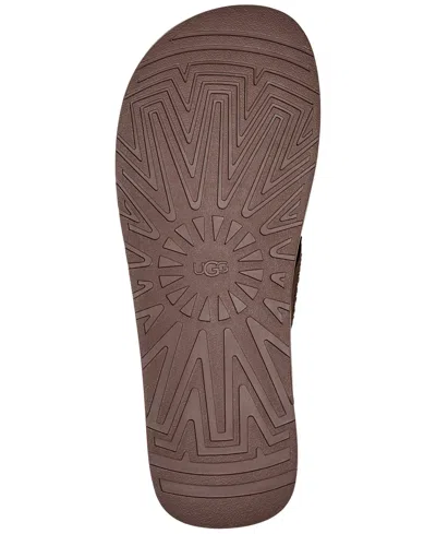Ugg Seaside Flip Flops In Brown
