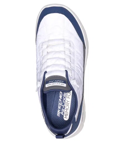 Skechers Slipins Contour Foam Cozy Fit Slipon Sneaker In Blue