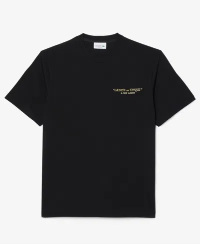 Lacoste T-shirt In Black