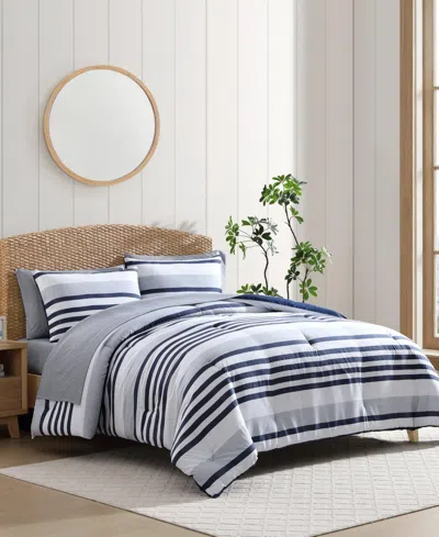 Nautica Palm Coast Stripe 7-pc. Comforter Set, Queen In Multi