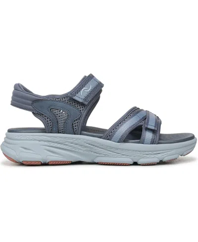 Ryka Wide Width Devotion Max Sandal In Blue