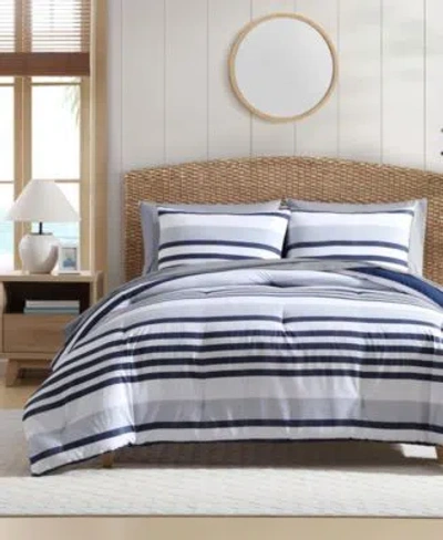 Nautica Palm Coast Stripe 7-pc. Comforter Set, Queen In Multi