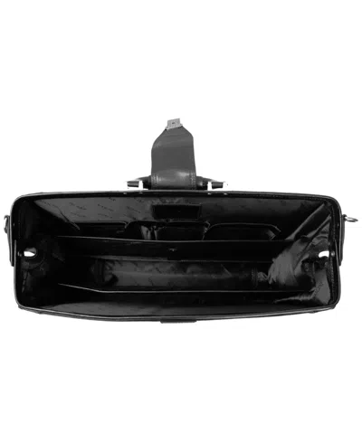 Mancini Men's Litigator Medium Briefcase In Black