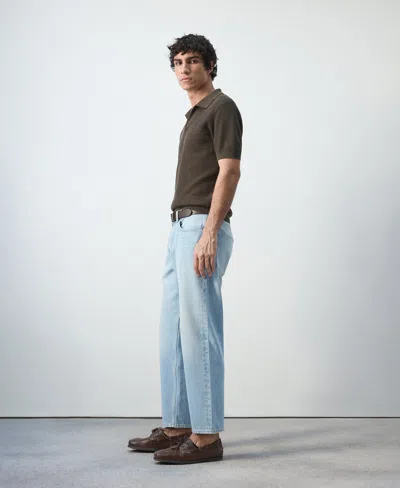 Mango Sammy Cropped Carrot-fit Jeans Light Blue