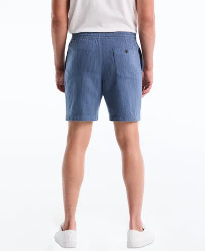 Original Penguin Men's Textured Pull-on Shorts In Blue
