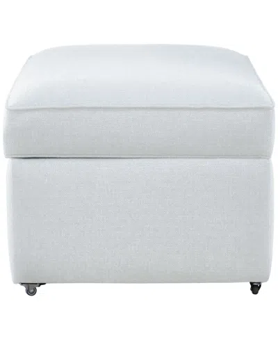 Macy's Corine 19.8" Rectangular Storage Bench In Blue