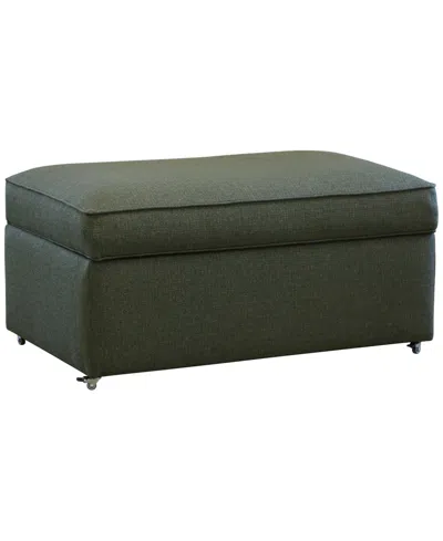 Macy's Corine 19.8" Rectangular Storage Bench In Green
