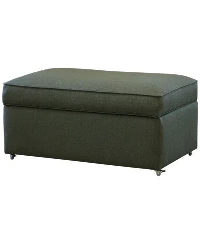 Macy's Corine 19.8" Rectangular Storage Bench In Green