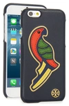 TORY BURCH Diego Parrot Leather iPhone 6/6s Case