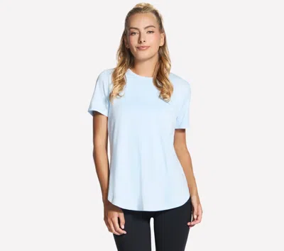 Skechers Go Dri Swift Tee In Blue