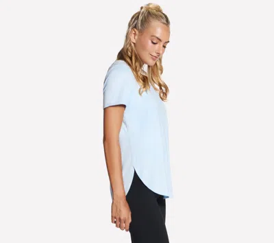 Skechers Go Dri Swift Tee In Blue