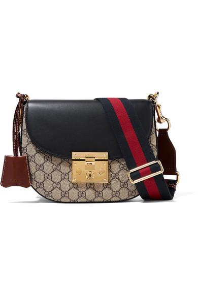 gucci padlock saddle bag