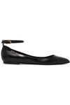 TOM FORD Leather point-toe flats