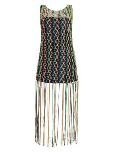 Significant Other Emelia Dress Swim Cover-up In Multi