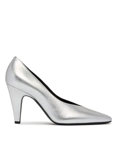 Alaïa Cone Pumps In Laminated Leather In Multi