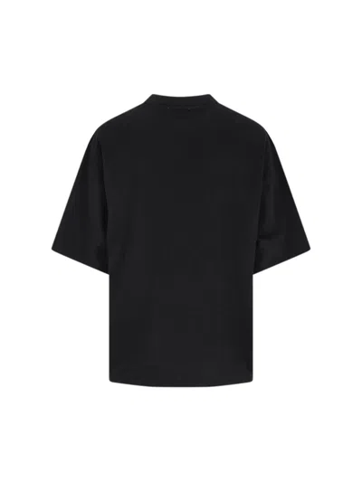 Entire Studios Jersey T-shirt In Black