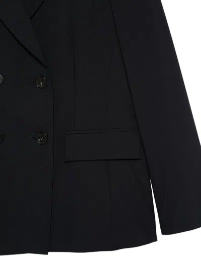 Seventy Double-breasted Blazer In Black