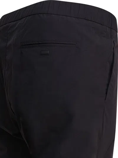 Herno Drawstring Casual Pants In Black
