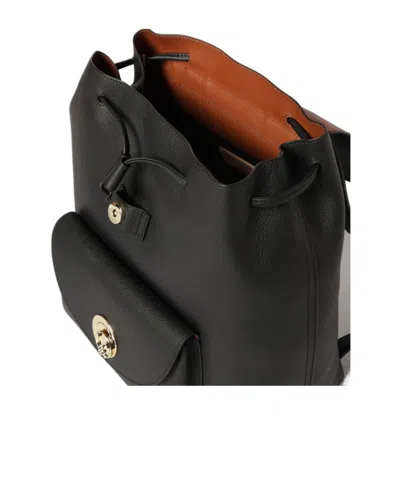 Coccinelle Logo-detail Backpack In Black