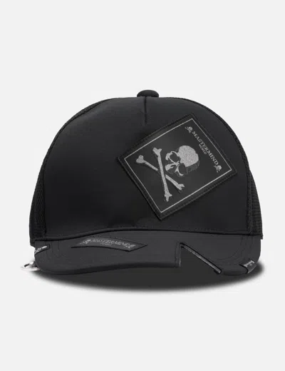Mastermind Japan Black Mw Tagged Cap In Black