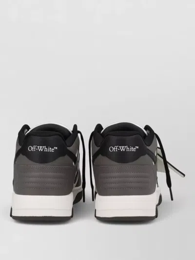 Off-white Leather Low-top Sneakers In White