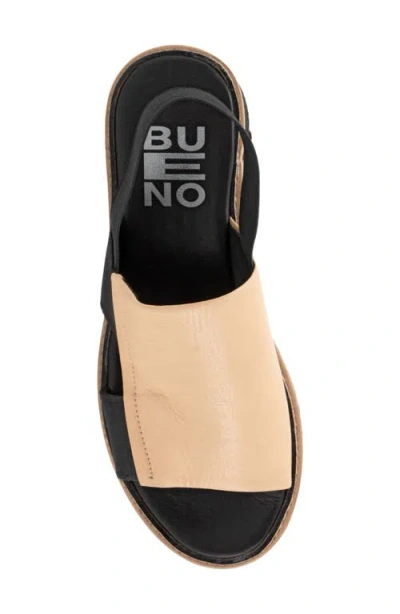 Bueno Amy Slingback Platform Sandal In Brown
