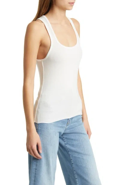 Frame Rib Tank In White