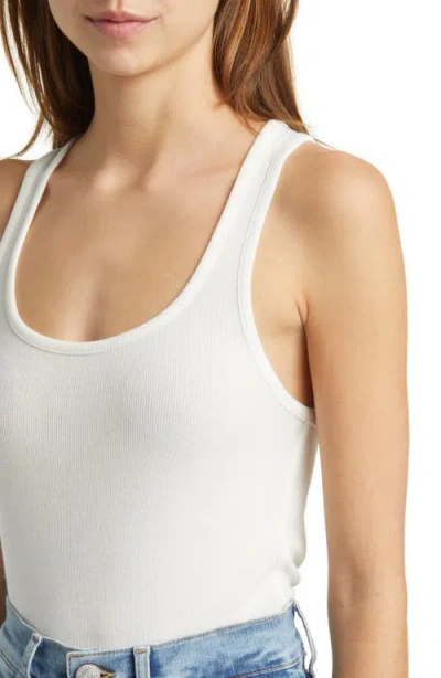 Frame Rib Tank In White