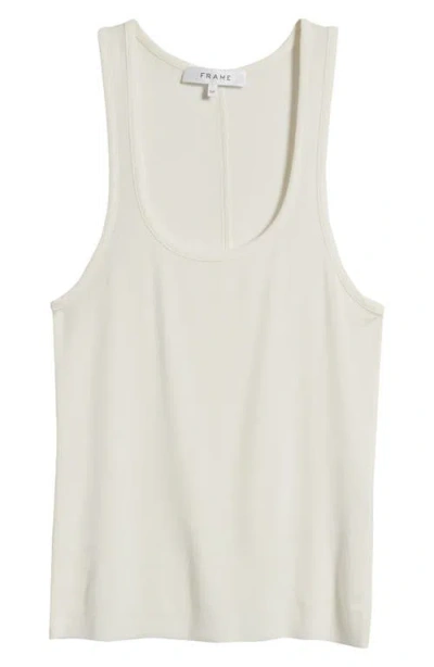 Frame Rib Tank In White