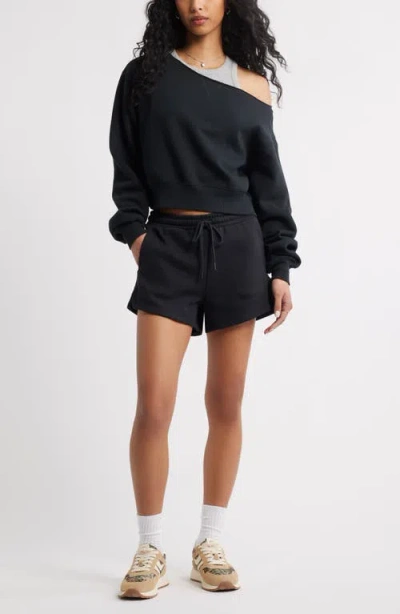 Bp. Mini Sweat Shorts In Black