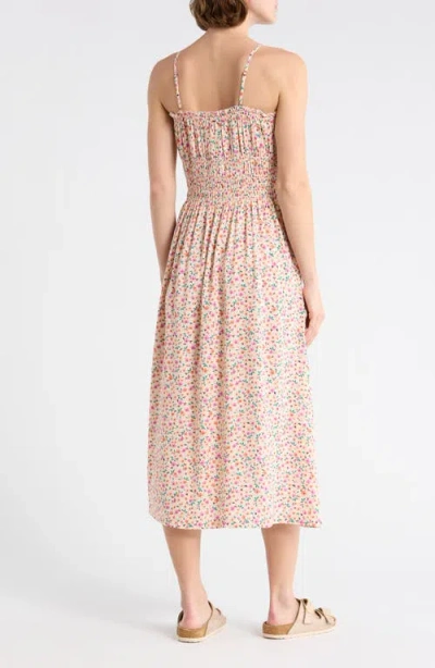 Billabong Riptide Midi Dress In White