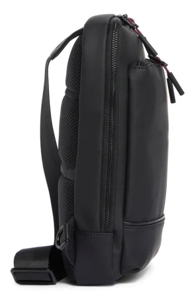 Bonobos Rubberized Sling Backpack In Black
