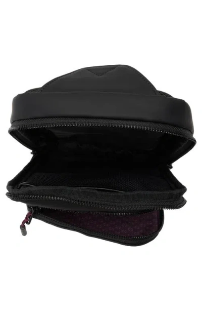 Bonobos Rubberized Sling Backpack In Black