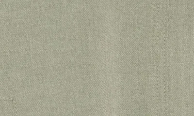 Max Studio Bubble Hem Crop Bomber Jacket In Green