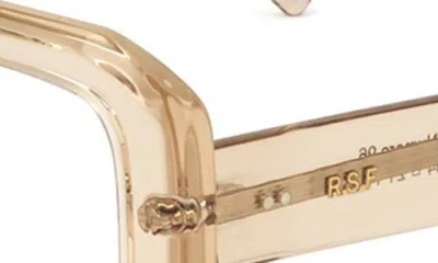 Super By Retrosuperfuture® 52mm Rectangular Reading Glasses In Sand