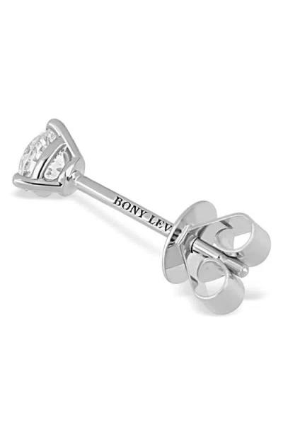 Bony Levy Diamond Stud Earrings In Metallic