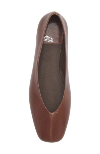 Jeffrey Campbell Fathom Flat In Brown