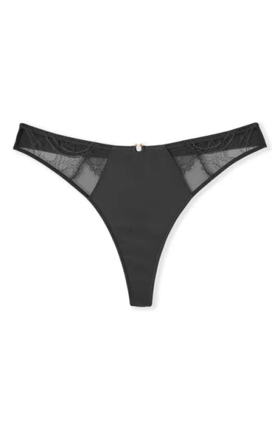 Etam Vertige Thong In Black